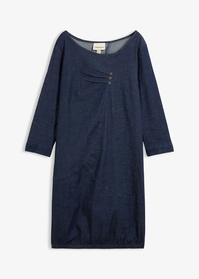 Vestido vaquero elástico