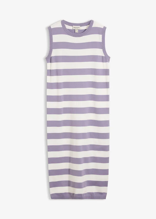 Vestido de punto de mezcla de algodón