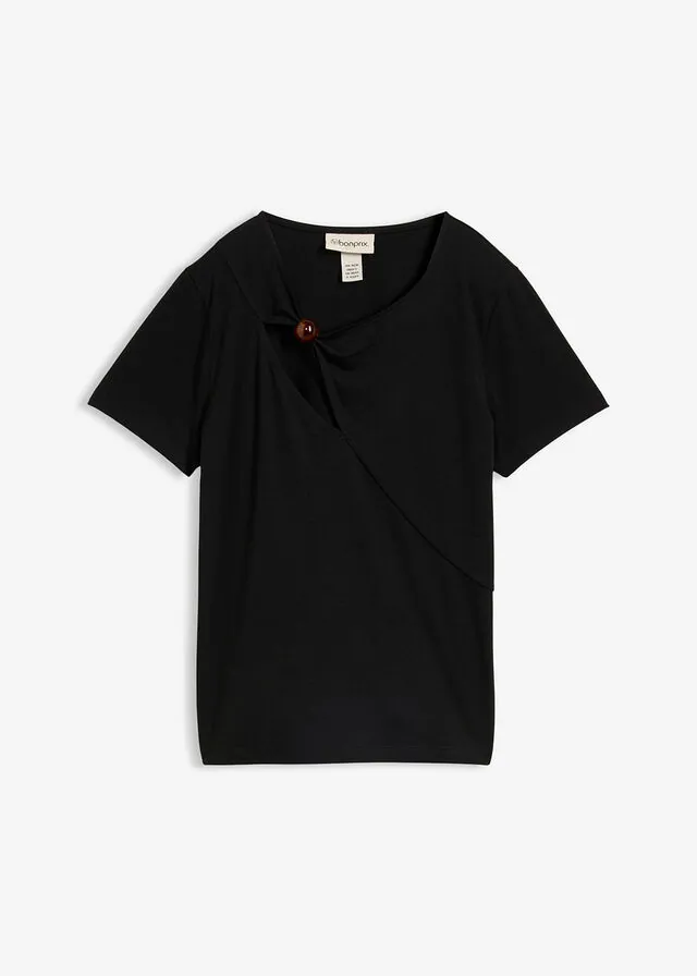 Camiseta de mezcla de viscosa fluida