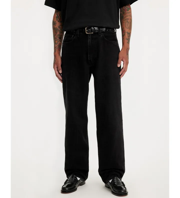 Levi's para hombre. 29037-0066 Jeans 568 Loose Straight negro (28/32), Casual, Algodón, Denim