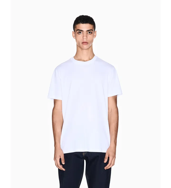 A|X Armani Exchange para hombre. XM001282AF10364U0002 Camiseta Lisa blanco (XL), Casual, Algodón, Manga corta