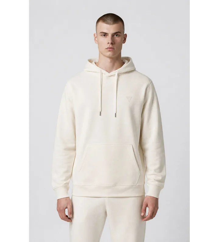 Guess para hombre. M6RQ36KCN01 Sudadera Basic beige (L), Casual, Algodón
