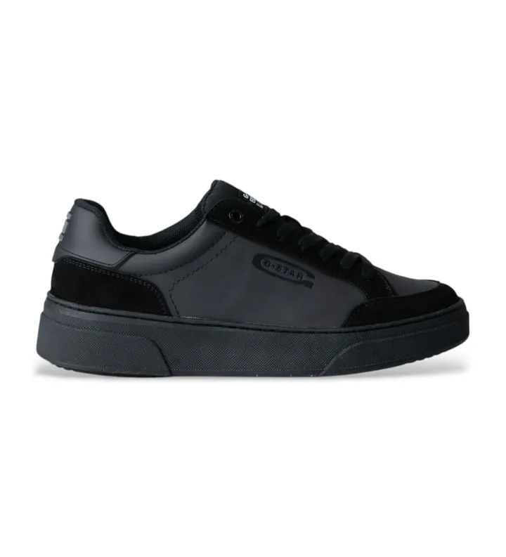 G-Star para hombre. D29865-01-990 Zapatillas Straker negro (31), Plano, Cordones, Casual