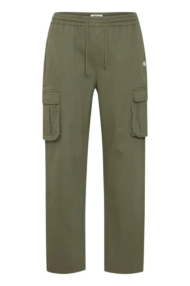 !Solid Pantalón cargo 'Gint' oliva / verde oscuro