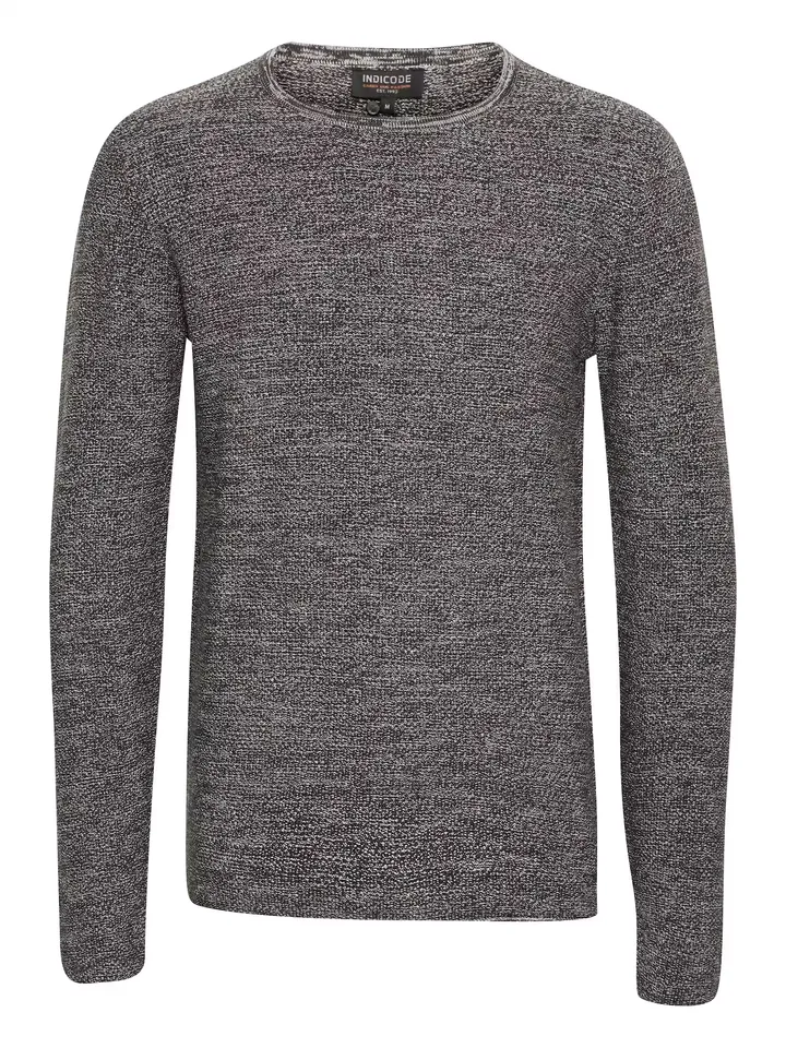 INDICODE JEANS Jersey 'Jadas'  gris oscuro