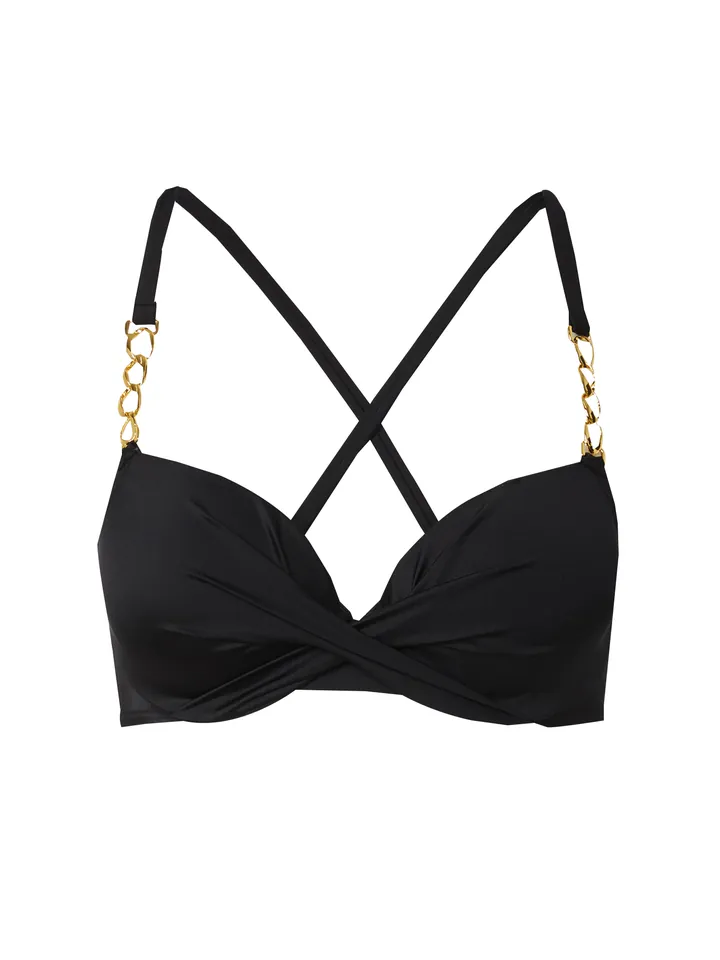 Dorina Top de bikini 'Filao' negro