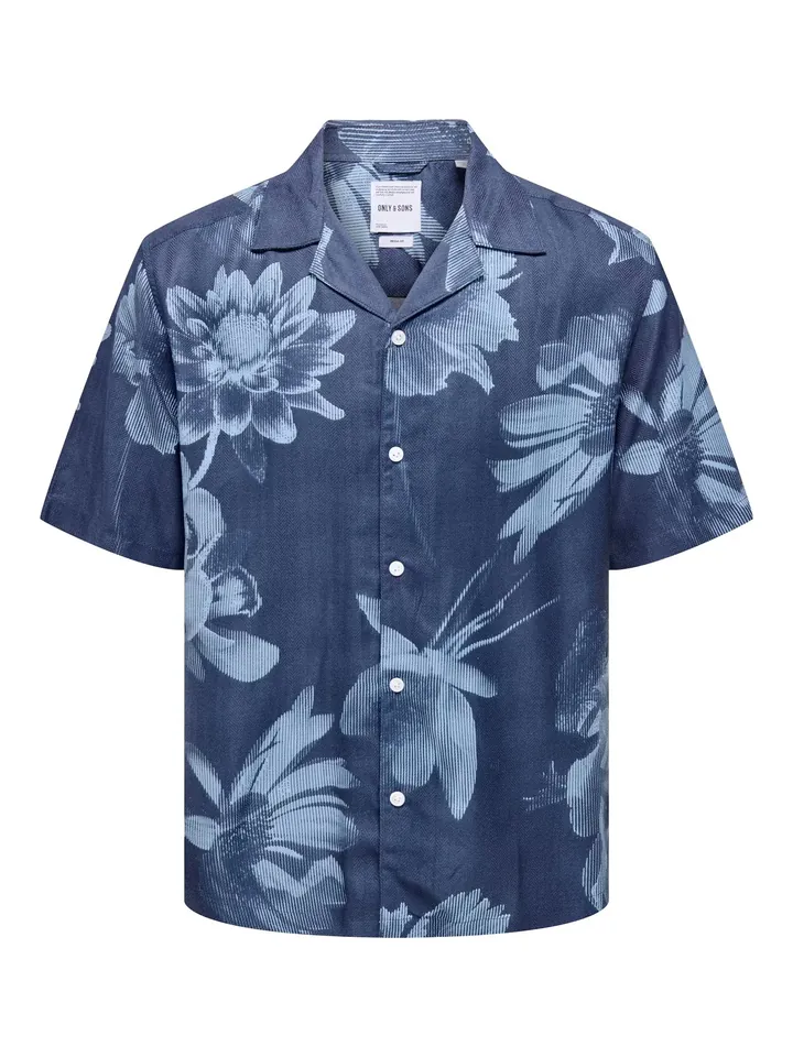 Only & Sons Camisa 'ONSRocket' azul / azul claro