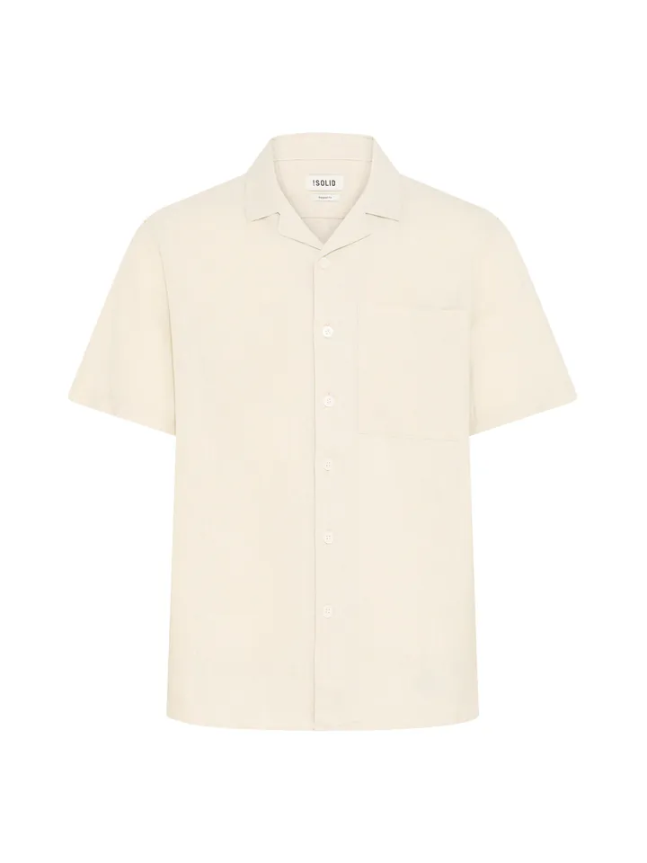 !Solid Camisa 'Allan'  beige