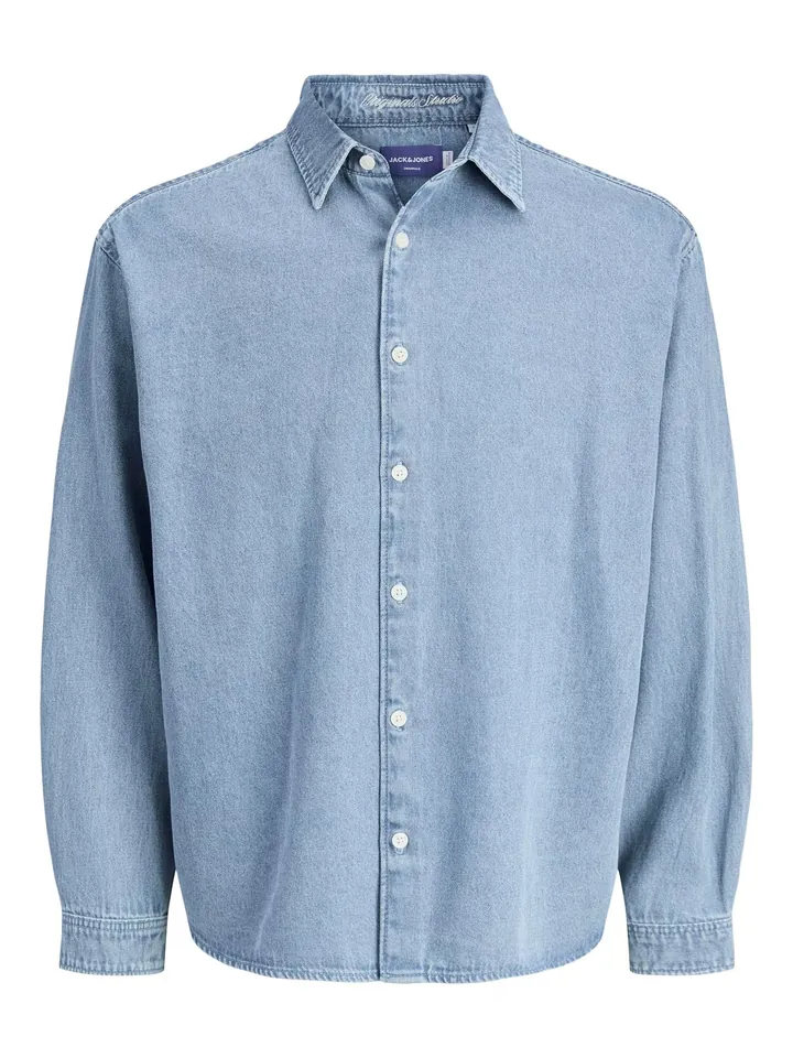 JACK & JONES Camisa 'JORNorrebro' azul claro
