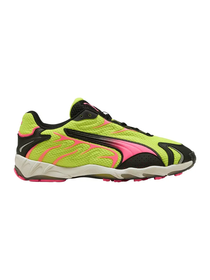 PUMA Zapatillas deportivas bajas amarillo / rosa / negro