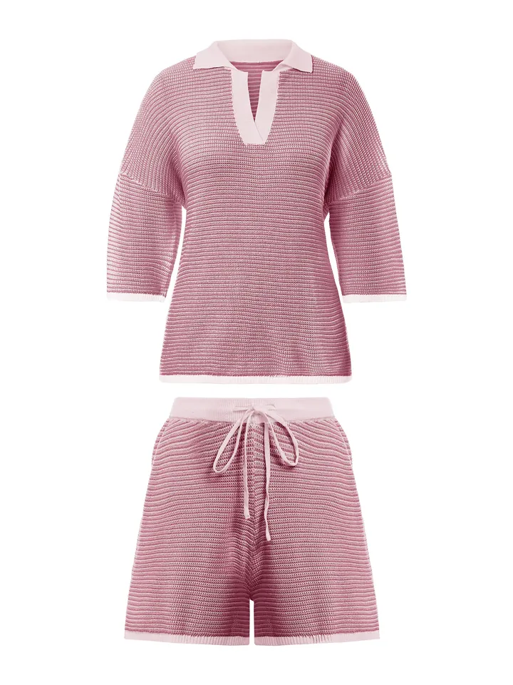 Imily Bela Traje de pantalón rosa / rosa oscuro