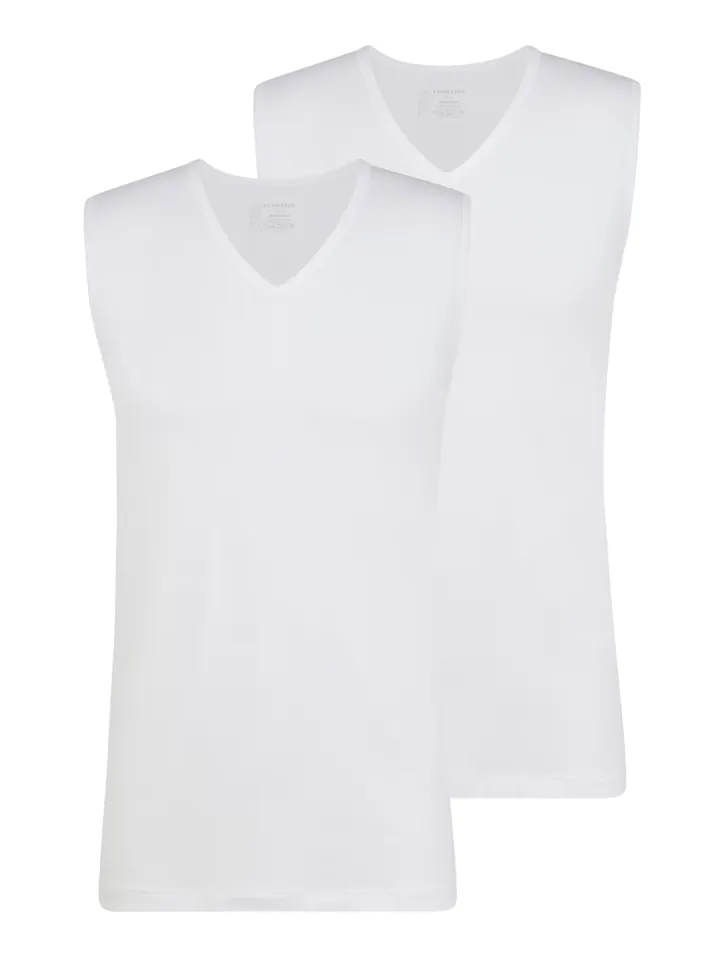 SCHIESSER Camiseta térmica blanco