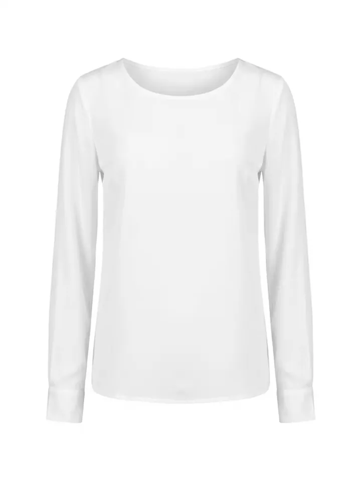 Posh Gear Blusa 'Rotondoseta'  offwhite