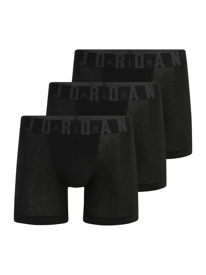 Jordan Calzoncillo boxer 'Flight' gris oscuro / negro