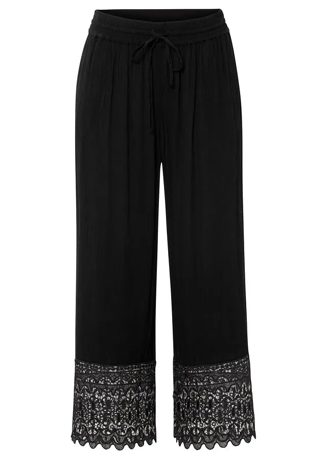 Culotte con encaje