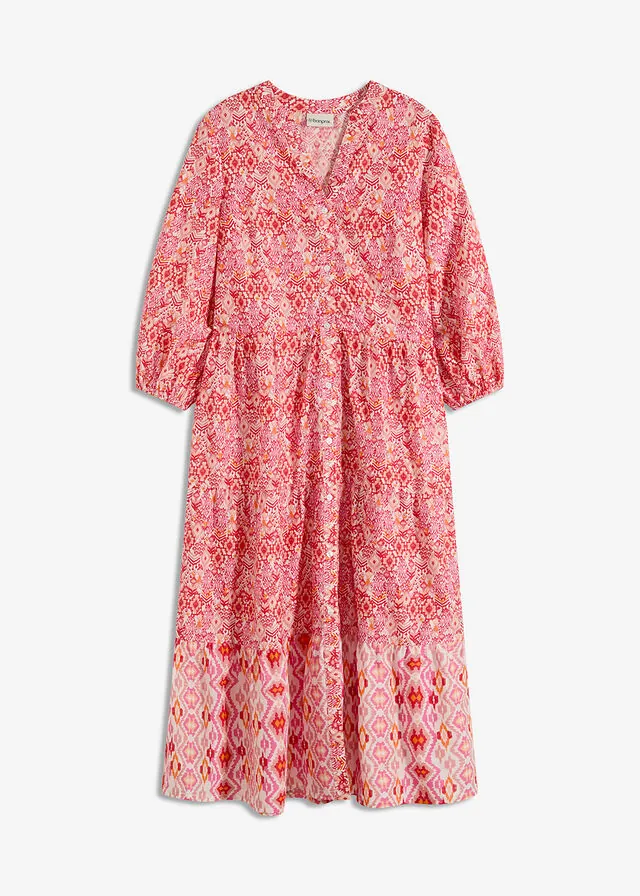 Vestido midi de algodón ligero