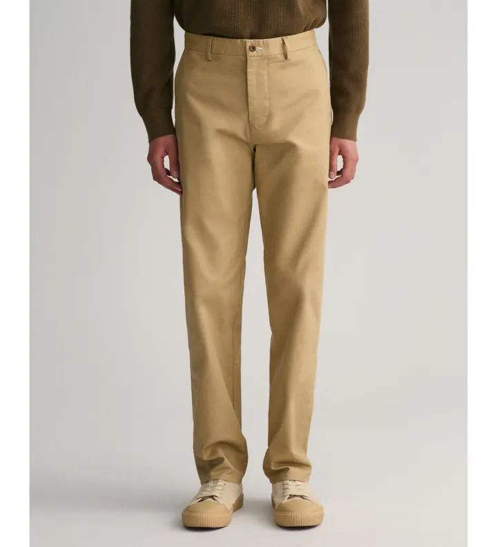 Gant para hombre. 1505250 Pantalones chinos Regular Fit Tech Prep? (30/36), Casual, Algodón, Algodón Orgánico