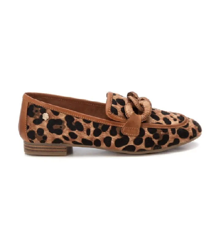 Carmela para mujer. 16231604-LEOPARDO Mocasines 162316 marrón (36), Plano, Ninguno, Casual, Animal print