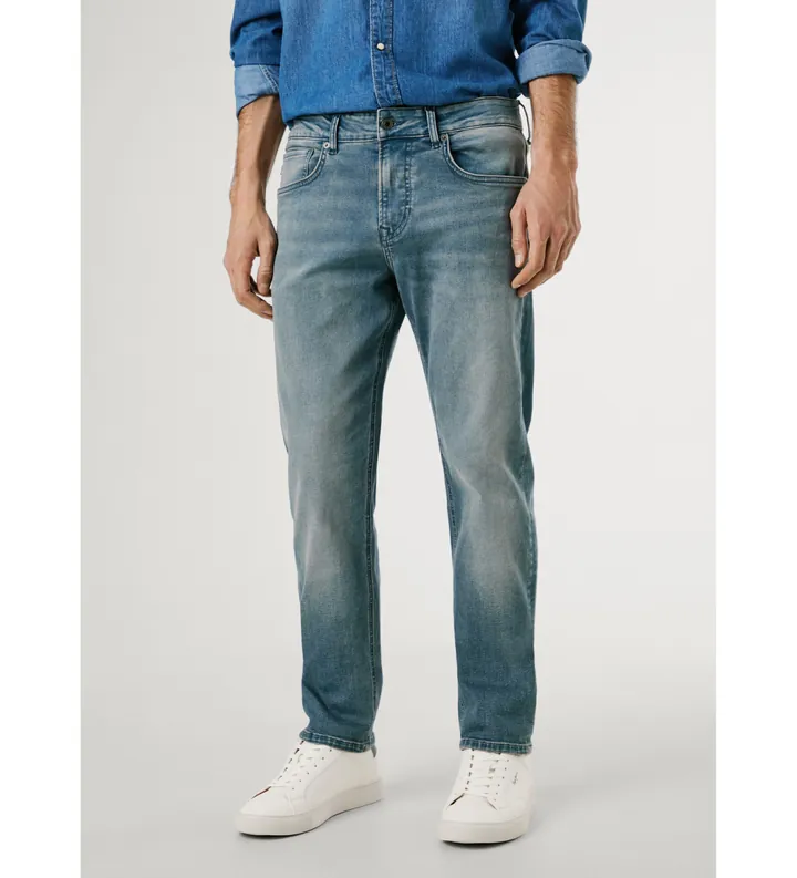 Pepe Jeans para hombre. PM2083958AD Jeans Straight Cash azul (30/30), Casual, Algodón, Denim