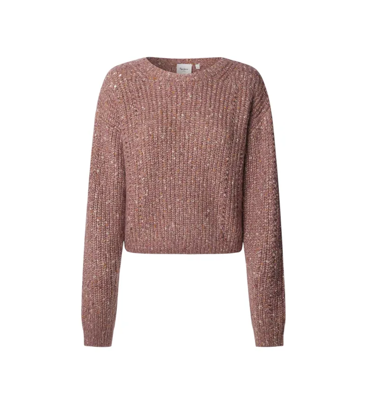 Pepe Jeans para mujer. PL7000059 Jersey Cintia rosa (L), Casual, Poliéster