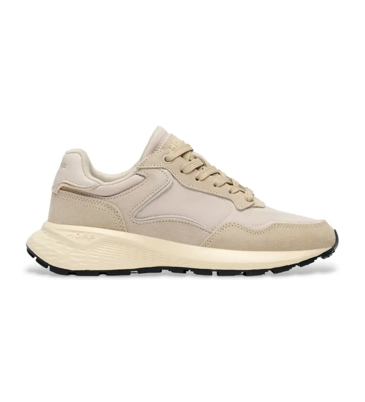HOFF unisex. 22535403 Zapatillas de Piel City Mkii beige (36), 3 a 5cm, Cordones, Casual