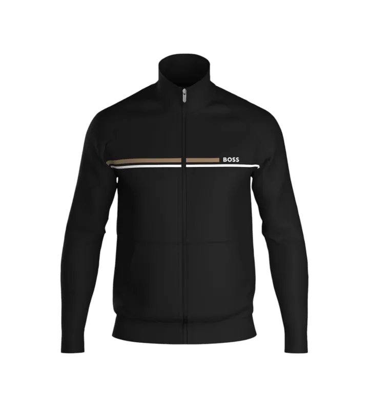BOSS para hombre. 50554779 Chaqueta Authentic negro (L), Casual, Deportivo, Algodón