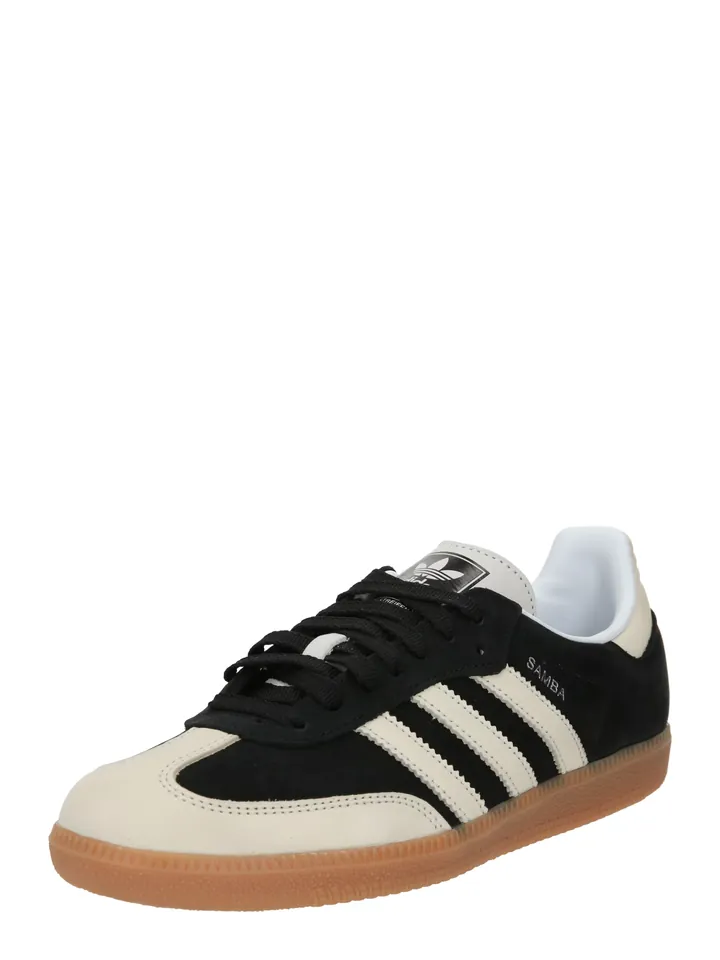 ADIDAS ORIGINALS Zapatillas deportivas bajas 'Samba' crema / negro
