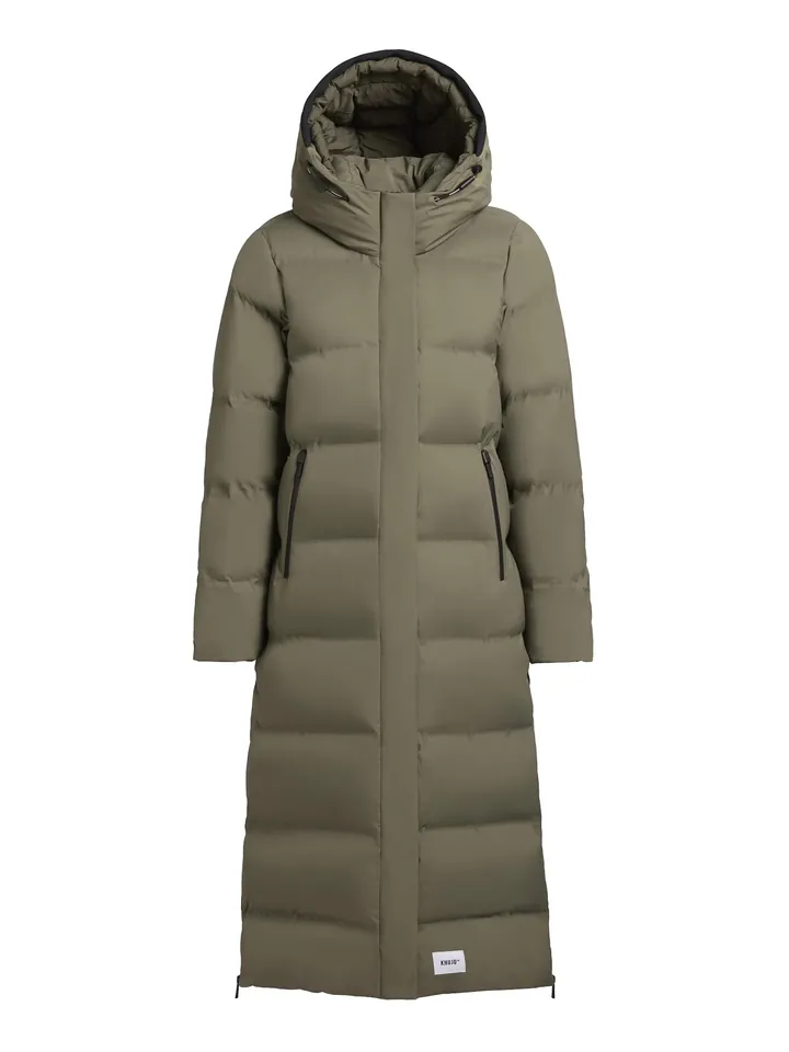 khujo Abrigo de invierno  verde