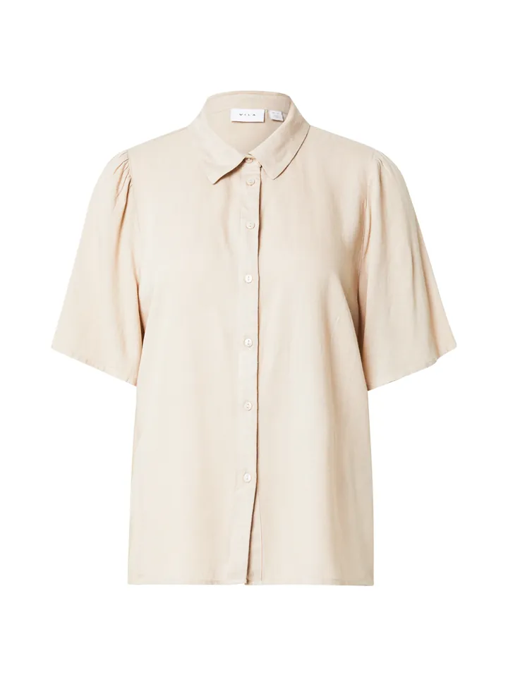 VILA Blusa 'VIPricil'  beige claro