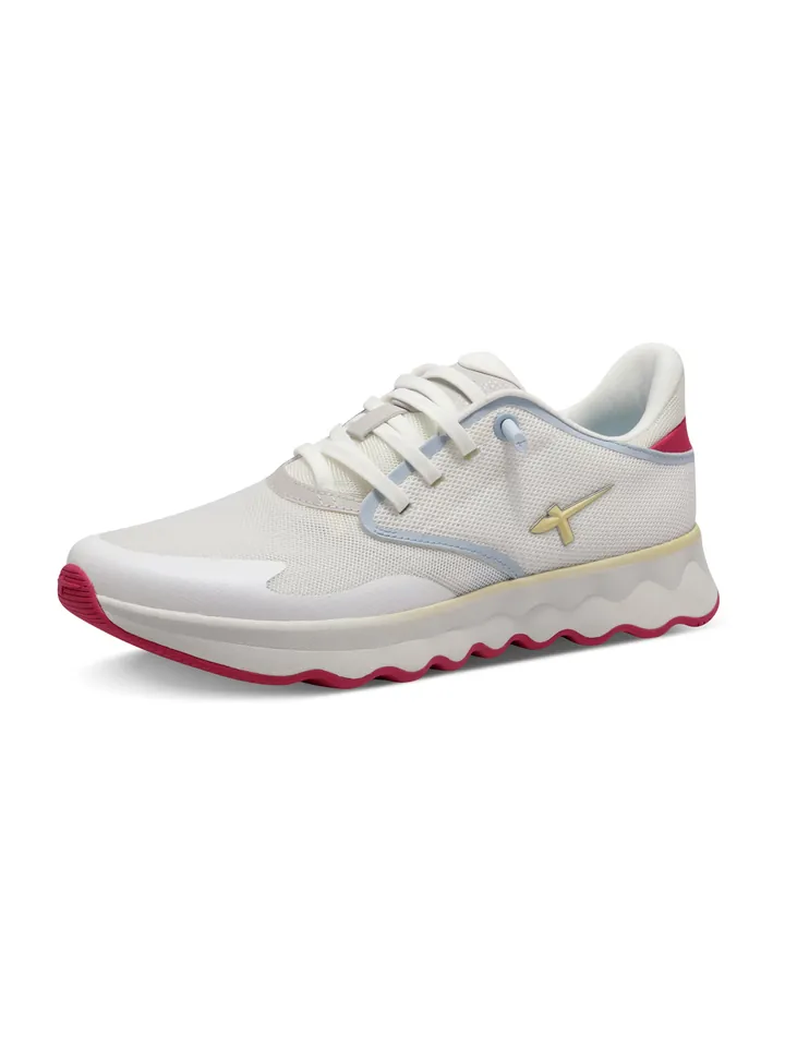 Tamaris Zapatillas deportivas bajas azul claro / amarillo claro / rojo / blanco