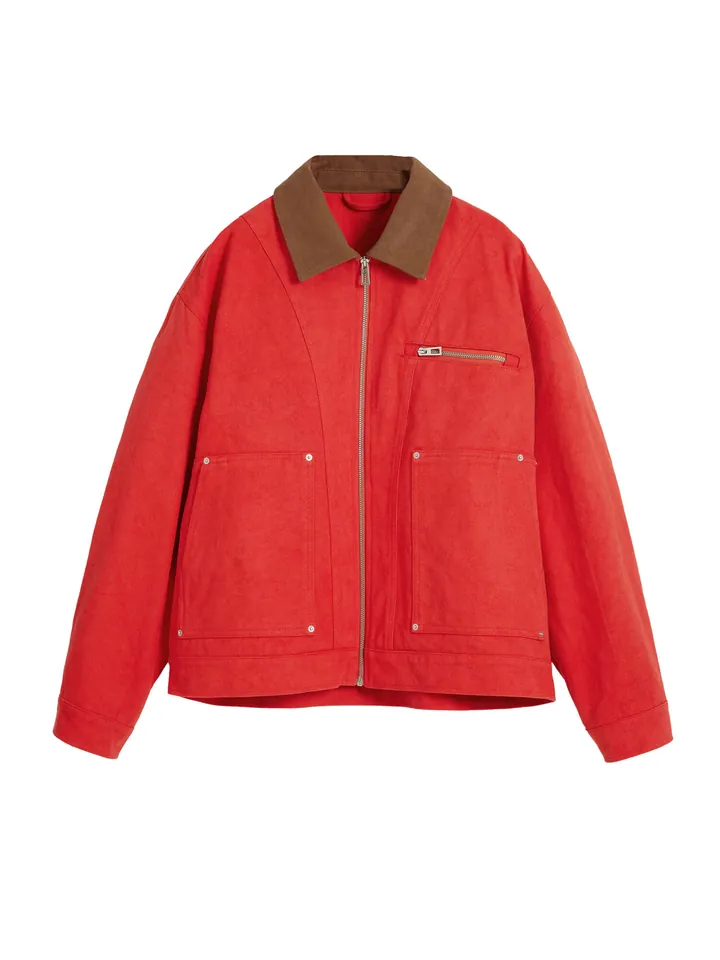 Desigual Chaqueta de entretiempo rojo