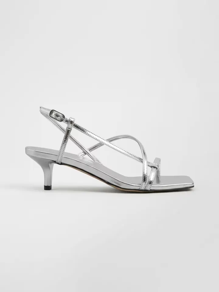 EDITED Zapatos con plataforma 'Sutton'  plata