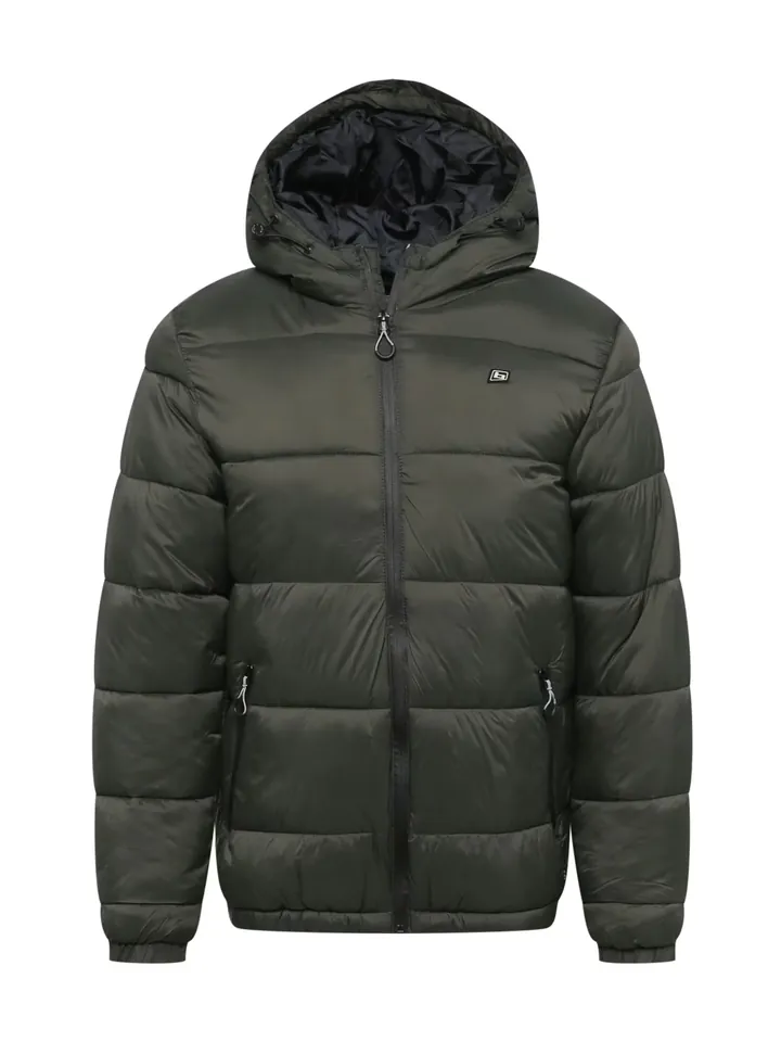 BLEND Chaqueta de invierno verde oscuro
