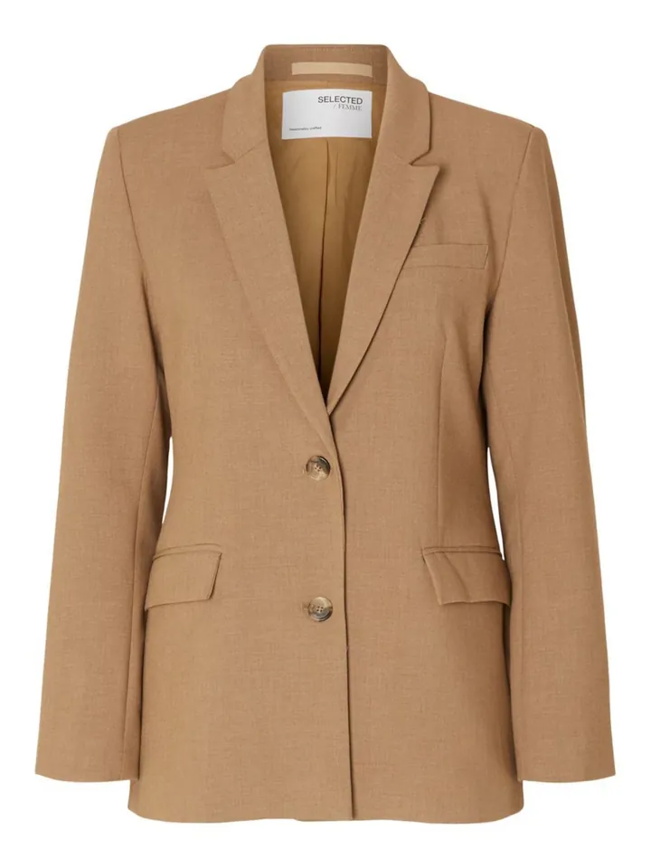 SELECTED Blazer 'Rita' marrón