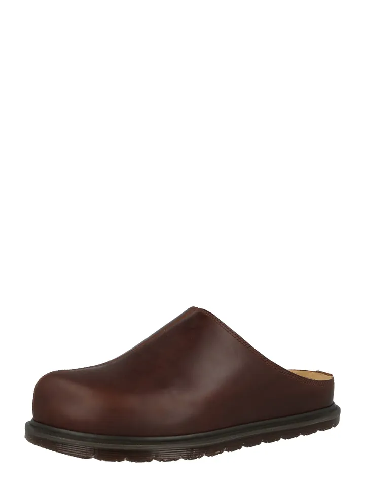 Dr. Martens Zapatos abiertos 'San Mule' marrón oscuro