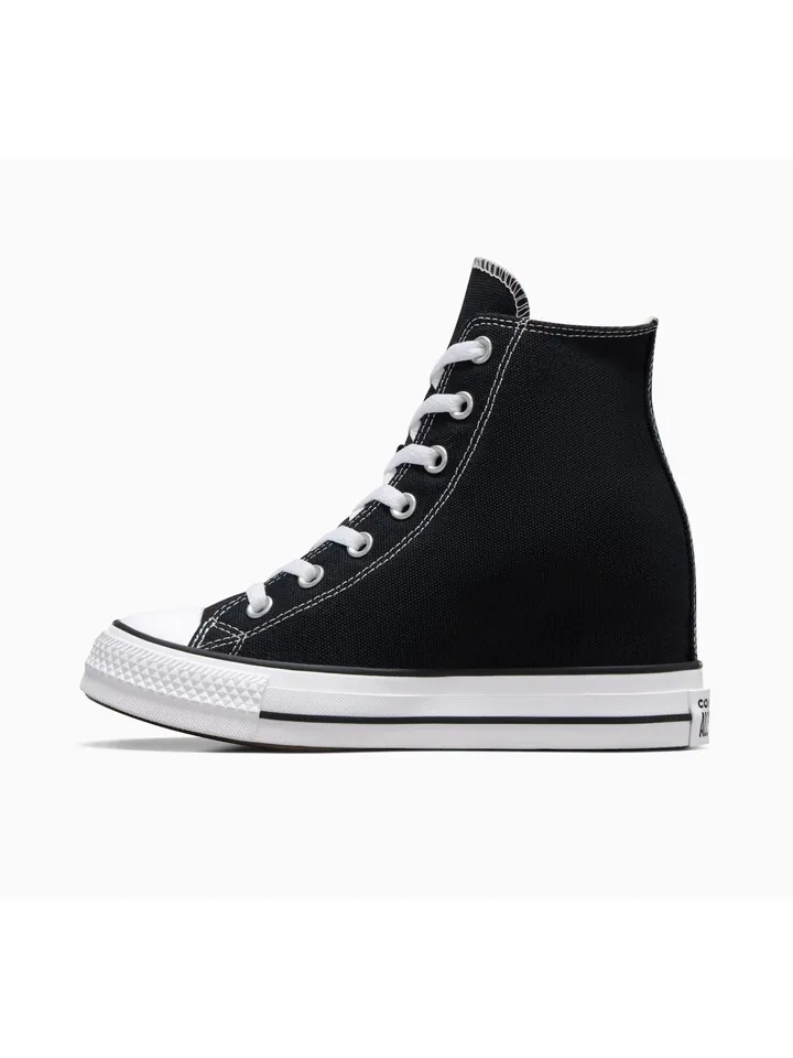 CONVERSE Zapatillas deportivas bajas 'Converse Chuck Taylor All Star Wedge Platform' negro