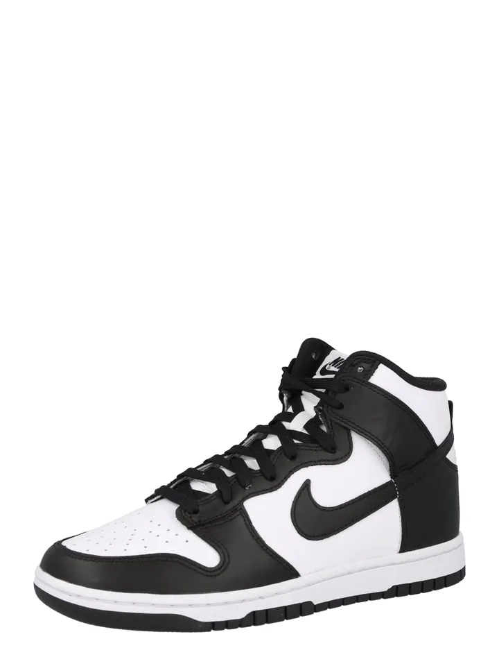 Nike Sportswear Zapatillas deportivas altas 'Dunk Hi Retro' negro / blanco