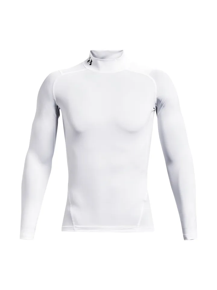 UNDER ARMOUR Camiseta térmica negro / blanco