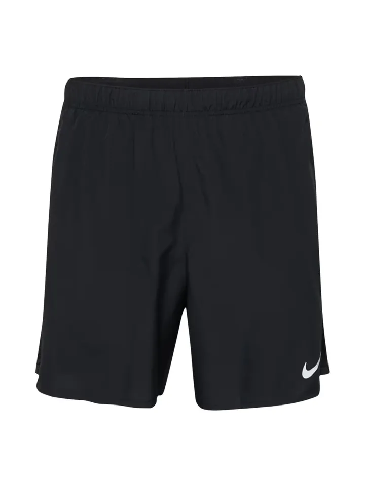 NIKE Pantalón deportivo 'Challenger' negro / blanco