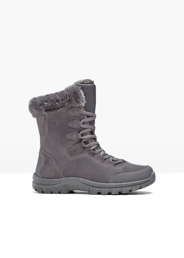 Botas con cordones y forro con membrana Tex