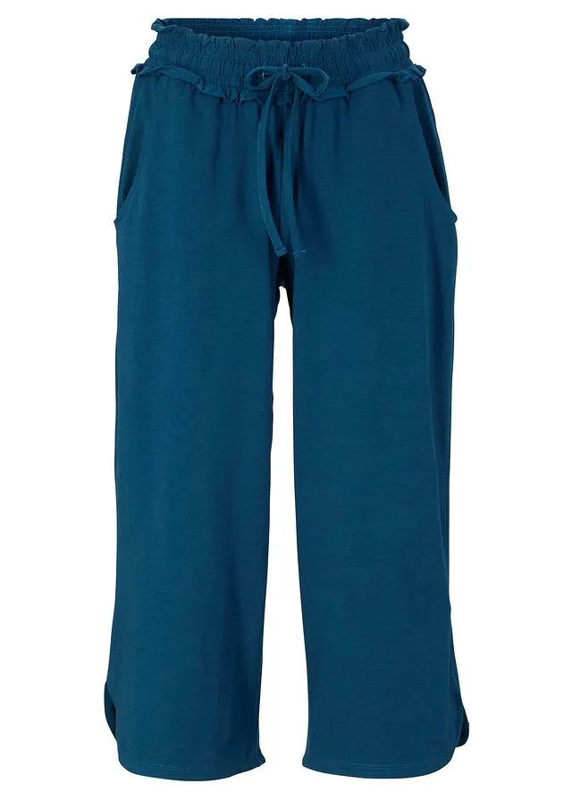 Pantalón de punto de mezcla de algodón