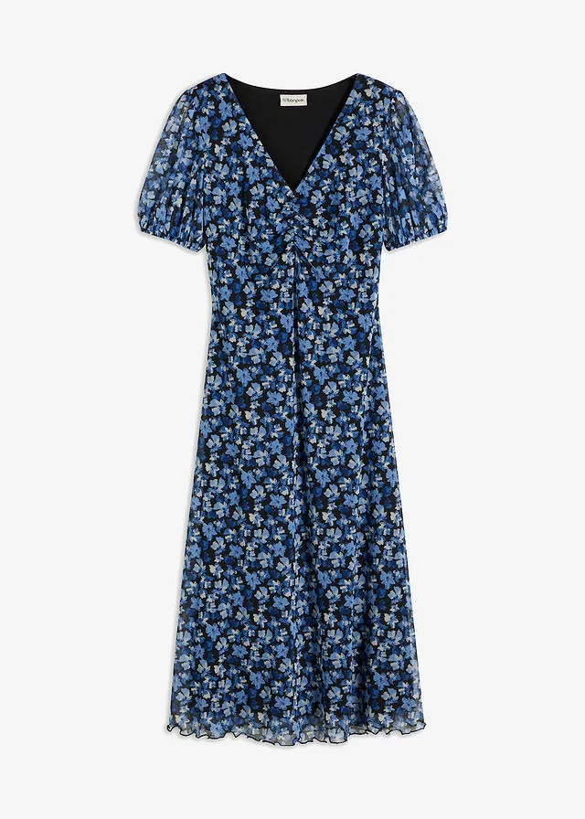 Vestido midi de malla