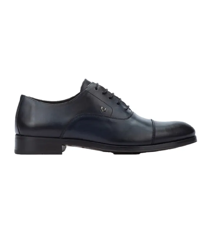 Martinelli para hombre. 1492-2631Z Zapato de piel Empire 1492 Azul Marino (39), Plano, 1 a 3cm, Cordones, Fiesta, Clásico