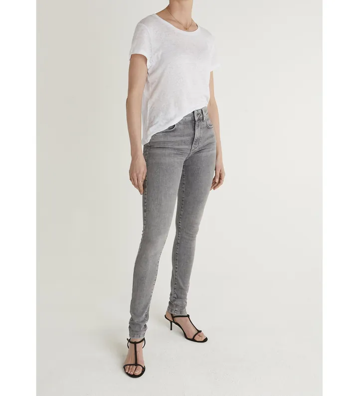 Pepe Jeans para mujer. PL20472888AF Jeans Skinny Regent gris (26/30), Casual, Algodón