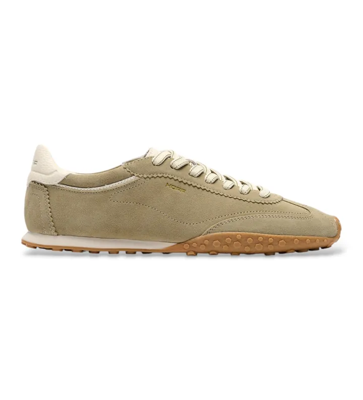 HOFF para mujer. 22661419 Zapatillas de Piel Bridge Fl taupe (36), Plano, Cordones, Casual