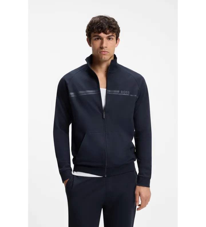 BOSS para hombre. 50554779 Chaqueta Authentic marino (L), Casual, Deportivo, Algodón