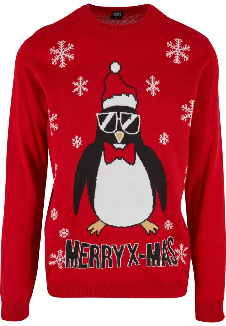 Urban Classics Jersey  rojo / negro / blanco