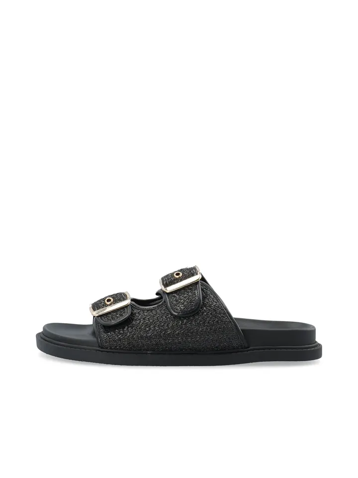 Bianco Zapatos abiertos 'Oslo' negro