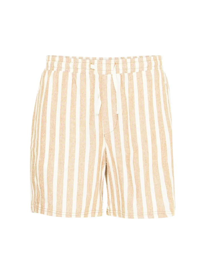 !Solid Pantalón 'SDFried' camelo / blanco