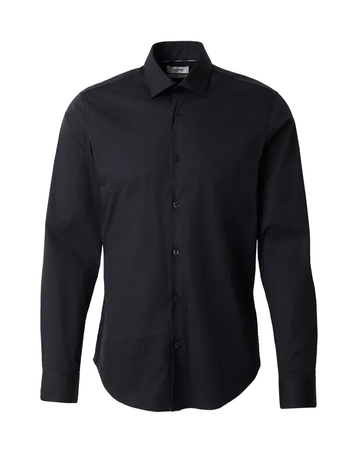 Calvin Klein Camisa de negocios 'ESNTL' negro